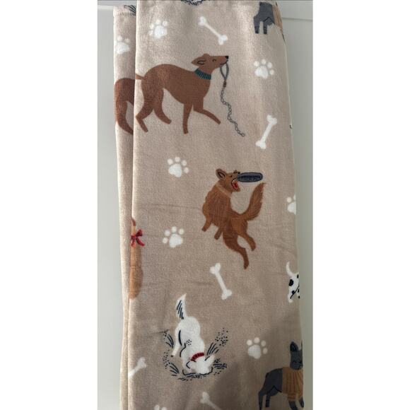 DOGS 50x70 Plush Throw Blanket Dachshund Doodle Schnauzer Frenchie Terrier Dog - Picture 4 of 7